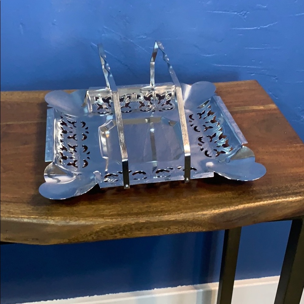 Silver Tidbit Tray